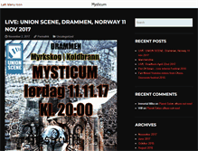 Tablet Screenshot of mysticum.com